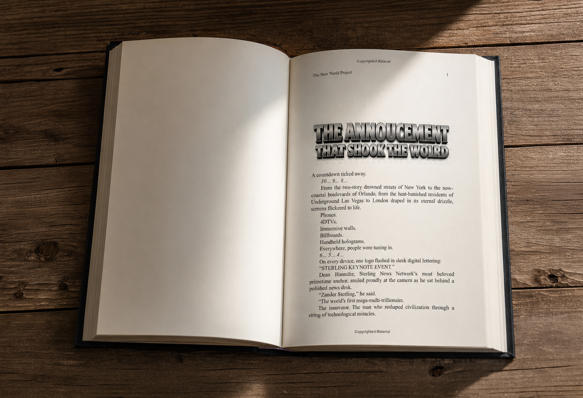NEW WORLD BOOK INTERIOR